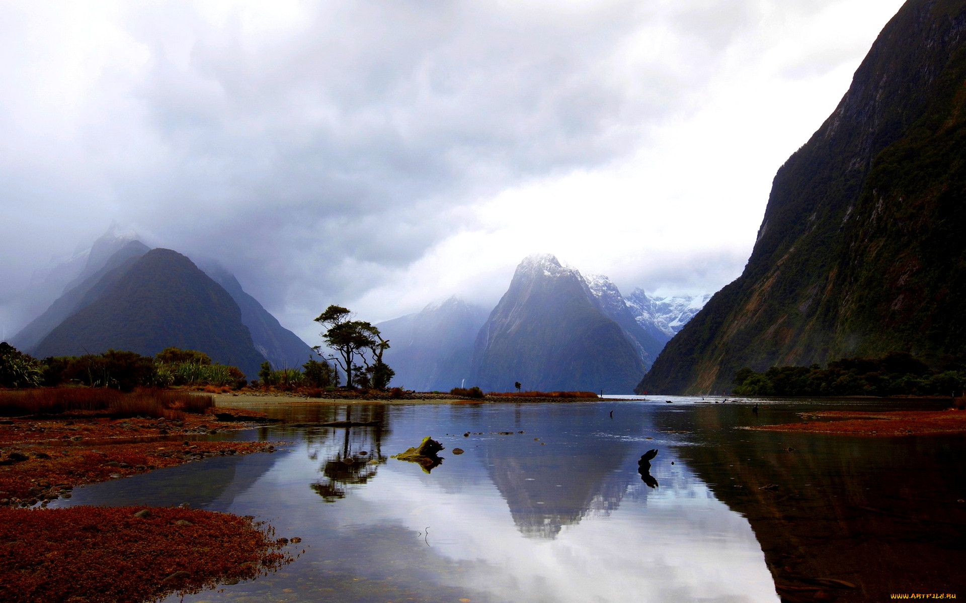 mountain, lake, , , , , , , 